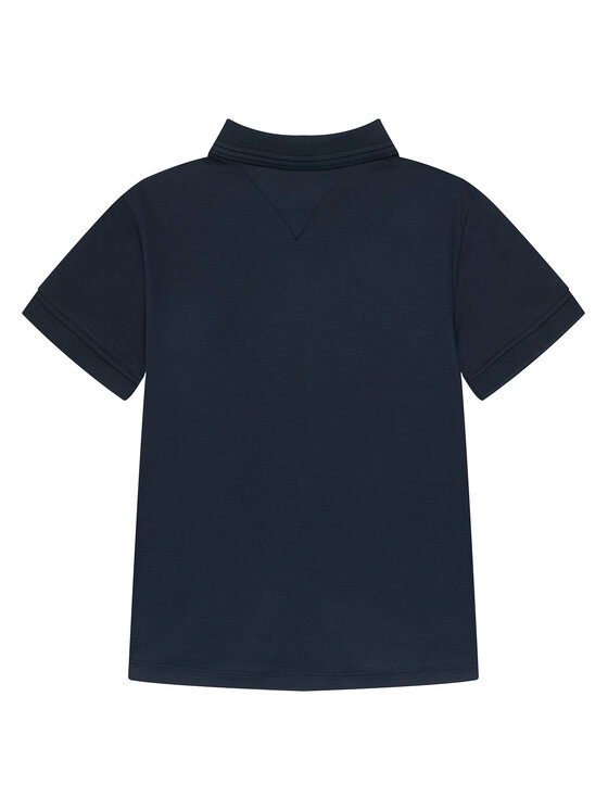 Tommy Hilfiger Tommy Hilfiger Polo Icons KB0KB10359 Granatowy Regular Fit