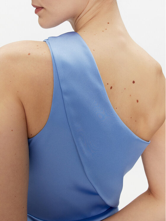 Rinascimento Rinascimento Večerna obleka CFC0117429003 Modra Regular Fit