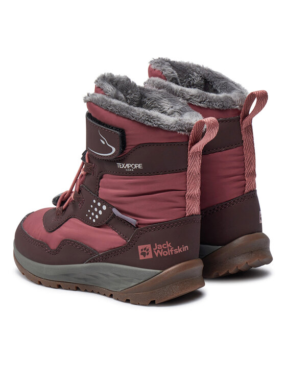 Jack Wolfskin Jack Wolfskin Škornji za sneg Polar Bear-G Texapore High Vc K A62143 Rjava