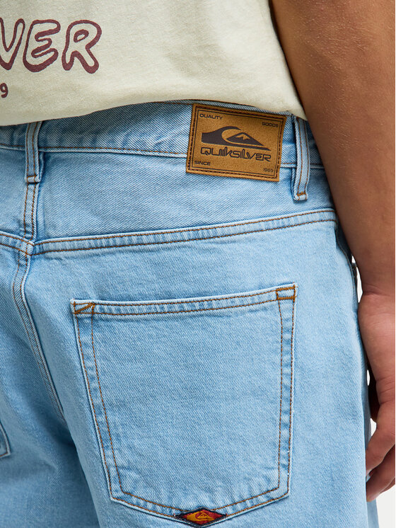 Quiksilver Quiksilver Farmer Modern Wave Denim EQYDP03496 Kék Regular Fit