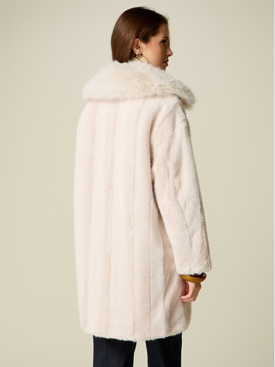 Oltre Oltre Cappotto invernale 0083J100165N021 Bianco Over Fit