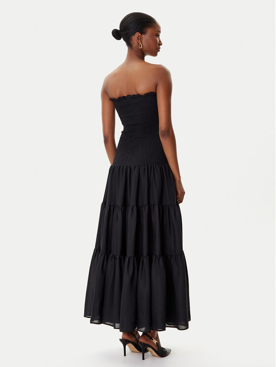 Eleh Eleh Abendkleid ESS250137 Schwarz Regular Fit