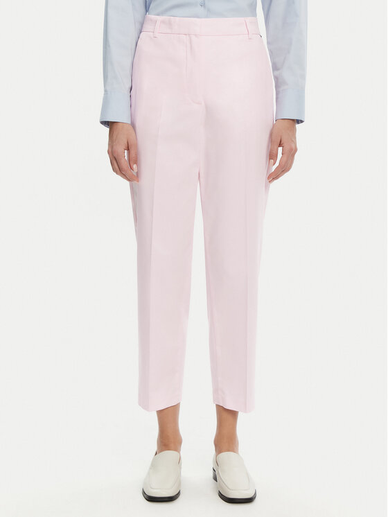 Tommy Hilfiger Chino nohavice WW0WW40504 Ružová Straight Fit