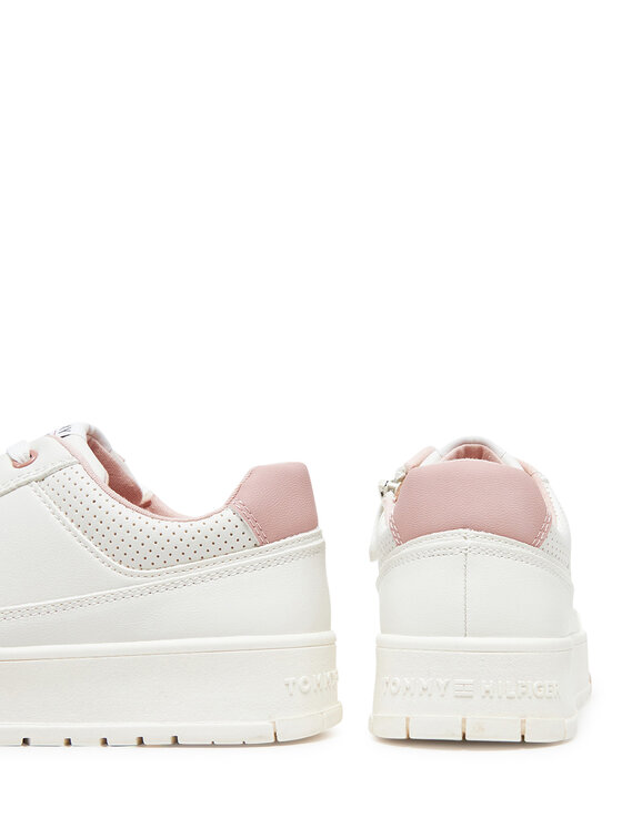 Tommy Hilfiger Tommy Hilfiger Sneakers Low Cut Lace-Up Sneaker T3A9-33740-1355 S Bianco