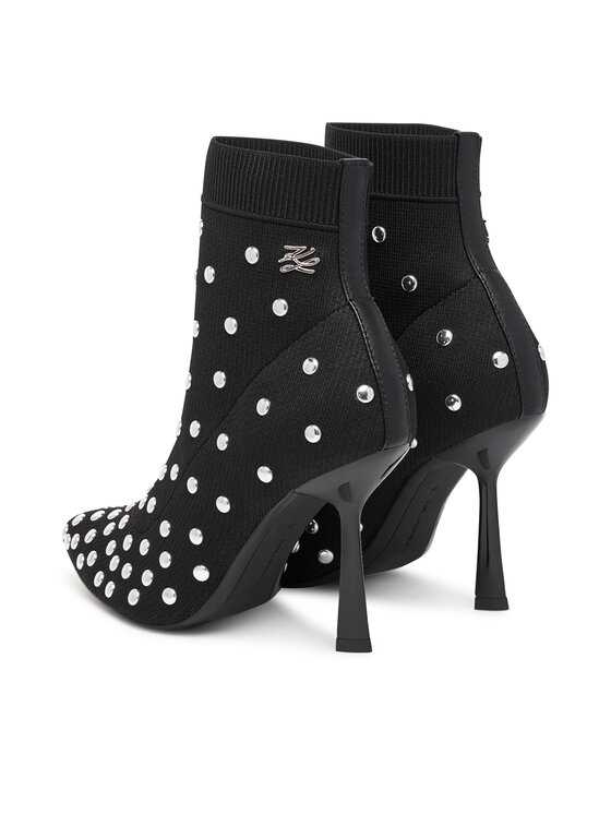 KARL LAGERFELD KARL LAGERFELD Botine Pandara KL31367 Negru