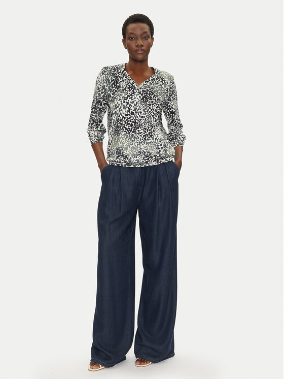 Olsen Olsen Bluzka 11105066 Brązowy Regular Fit