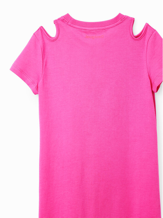 Desigual Desigual Ежедневна рокля 23SGVK09 Розов Regular Fit