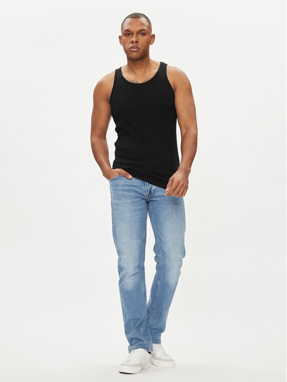 Jack&Jones Jack&Jones Trikó Havana 12251771 Fekete Regular Fit