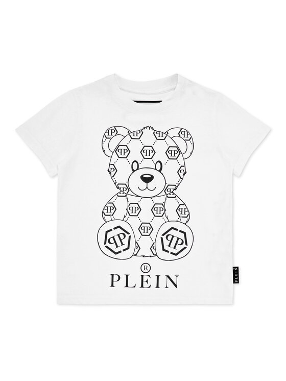 PHILIPP PLEIN PHILIPP PLEIN T-Shirt 19967 Biały Regular Fit
