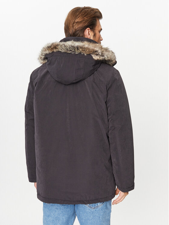 Wrangler Wrangler Parka 112341094 Nero Relaxed Fit