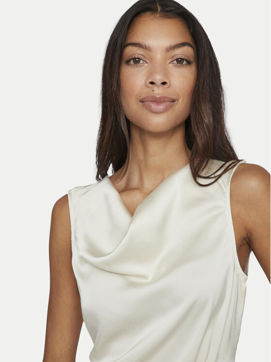 Vila Vila Coctailkleid Ravenna 14094685 Beige Regular Fit