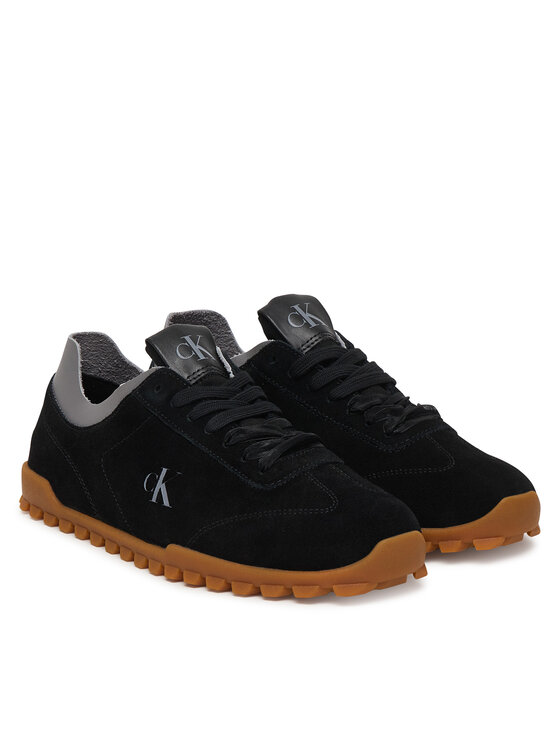 Calvin Klein Calvin Klein Sneakersy Low Profile Run MG Sue HW0HW03150 Czarny