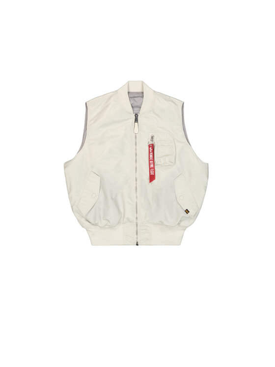 Alpha Industries Alpha Industries Kamizelka MA-1 Vintage Vest Szary Core Fit