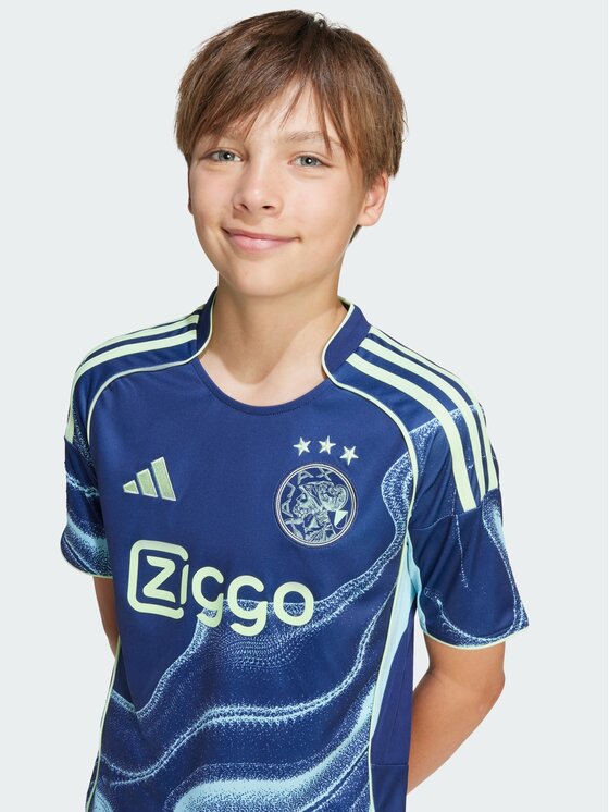 adidas adidas Koszulka techniczna Ajax Amsterdam 25/26 Away Jersey Błękitny Regular Fit
