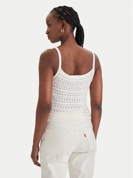 Guess Guess Džemperis W6GR11 Z0593 Balts Regular Fit