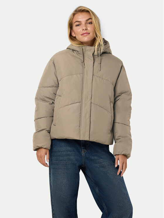Noisy May Noisy May Geacă de iarnă Tenna 27030499 Bej Regular Fit