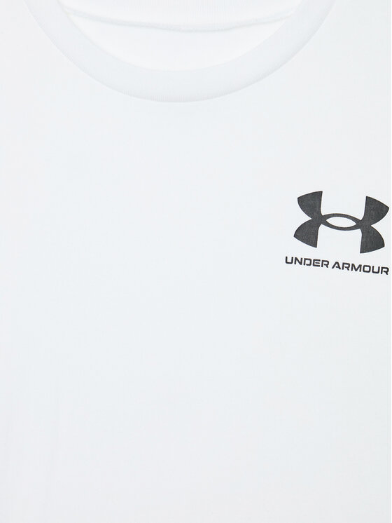 Under Armour Under Armour Тишърт Ua Sportstyle Left Chest 1363280 Бял Regular Fit