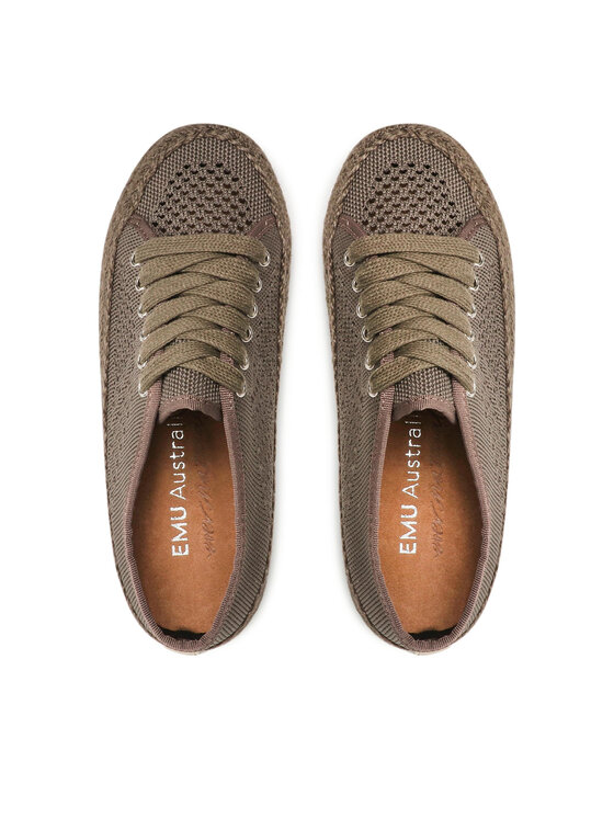 EMU Australia EMU Australia Espadryle Agonis Mac W12469 Zielony