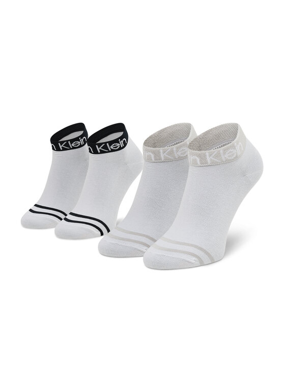 Calvin Klein Calvin Klein Krátke ponožky 701218775 Biela