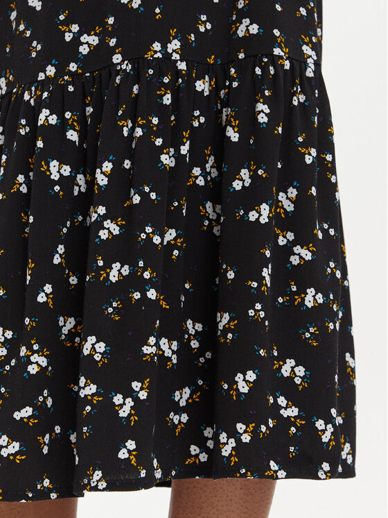 Tommy Jeans Tommy Jeans Φούστα midi DW0DW17873 Μαύρο Regular Fit