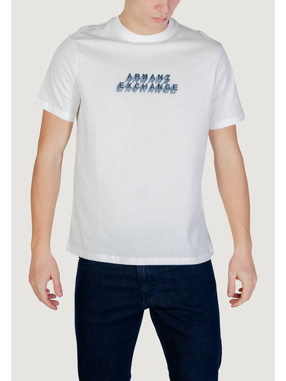 Armani Exchange Armani Exchange T-Shirt XM002779 AF10358 Biały Casual Fit