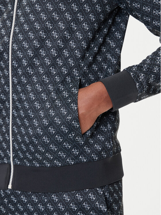 Guess Guess Світшот Z2BQ06 K7122 Cиній Regular Fit
