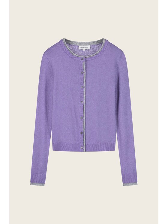 Fabienne Chapot Fabienne Chapot Kardigan 6999-1393-178 Fioletowy Regular Fit