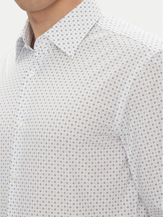 BOSS BOSS Koszula H-Hank-Kent-C1 50545147 Biały Slim Fit