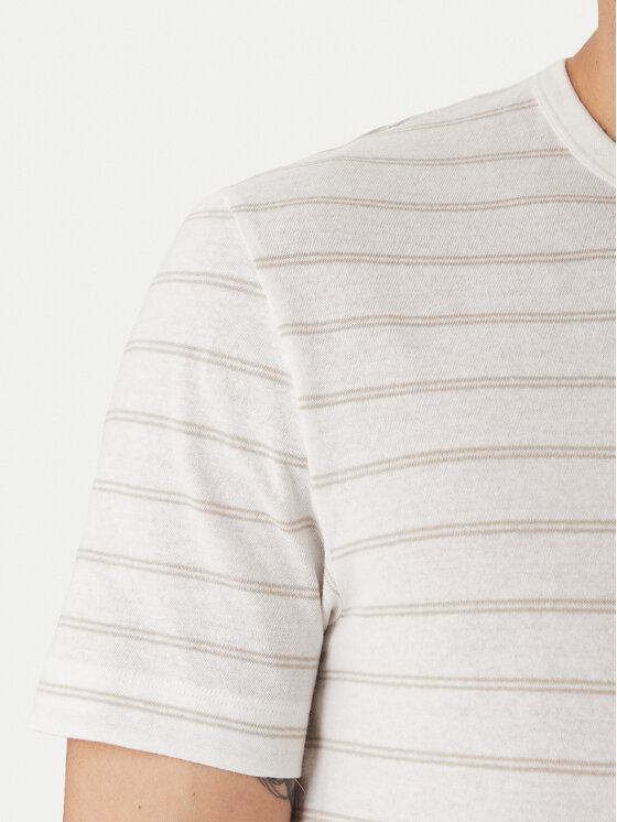 BOSS BOSS Tricou H-Taut 235 50559166 Écru Regular Fit