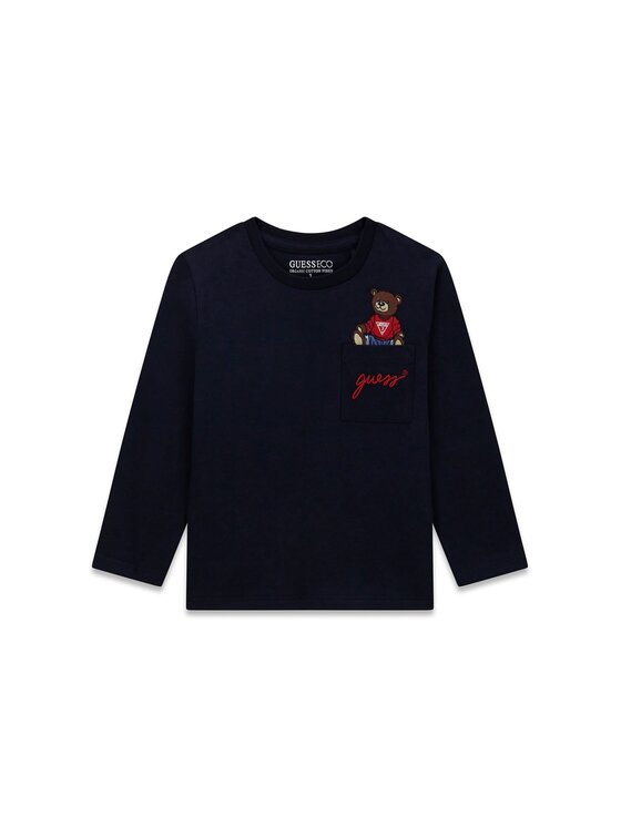 Guess Kids Guess Kids T-Shirt 177335 Modrá Classic Fit