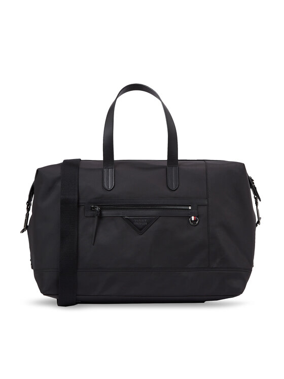 Tommy Hilfiger Tommy Hilfiger Дорожня сумка Th Classic Prep Duffle AM0AM11527 Чорний