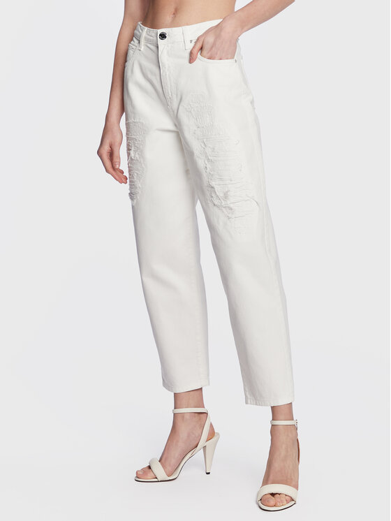 Pinko Maddie Mom Bull Rotture E Ramm Women's Jeans