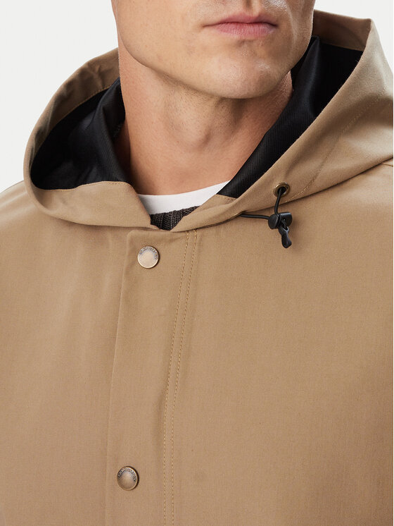 Quiksilver Quiksilver Giacca impermeabile Diamond Rain EQYJK04193 Beige scuro Regular Fit