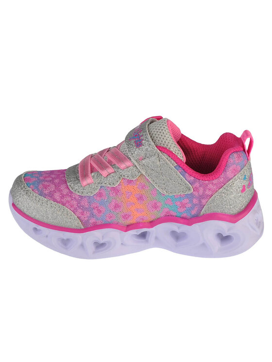 Skechers Skechers Tossud Skechers Heart Lights Untamed Hearts Hõbedane