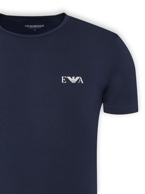 Emporio Armani Underwear Emporio Armani Underwear 2er-Set T-Shirts EM001849 AF14131 MB143 Dunkelblau Fitted Fit