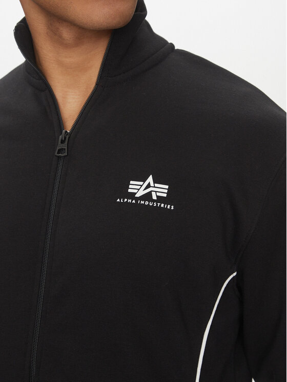 Alpha Industries Alpha Industries Majica dugih rukava Small Logo 156305 Crna Regular Fit