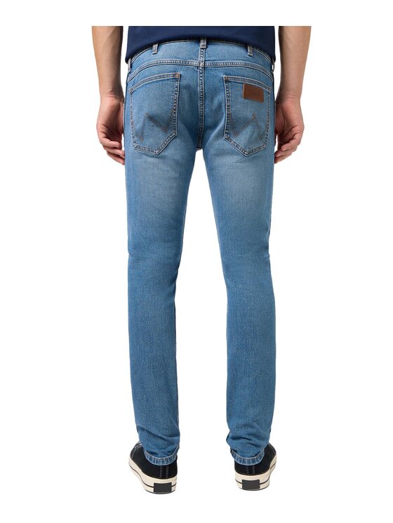 Wrangler Wrangler Jeansy Bryson Niebieski Skinny Fit