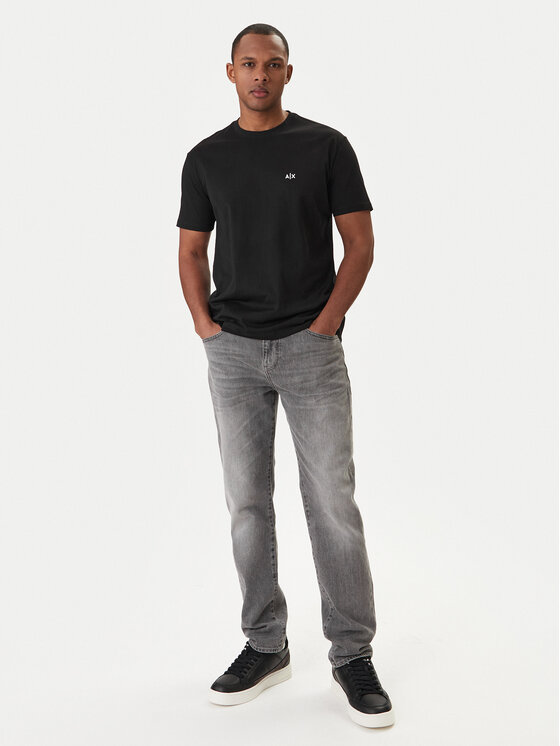 Armani Exchange Armani Exchange Póló XM001568 AF10358 UC001 Fekete Regular Fit