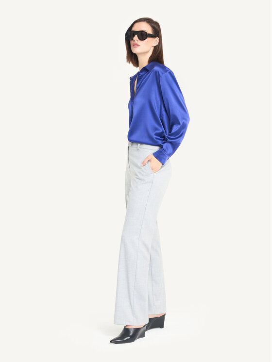 KMX KMX Spodnie materiałowe 809730017 Szary Wide Fit