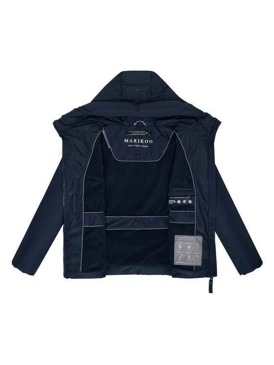 Marikoo Marikoo Kurtka zimowa Himee Niebieski Regular Fit