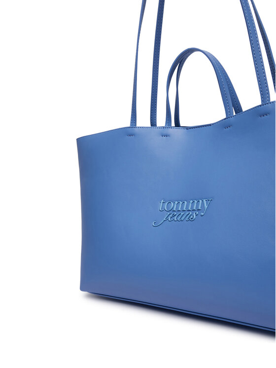 Tommy Jeans Tommy Jeans Torebka Tjw Must Tote AW0AW19051 Niebieski jasny