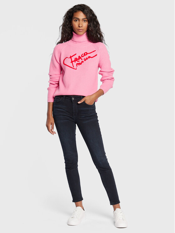 Dolcevita FP22WT7026K45901 Rosa Regular Fit