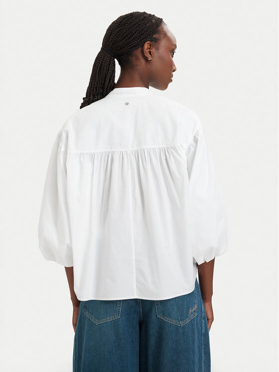 BOSS BOSS Hemd C_Bales 50564545 Weiß Relaxed Fit