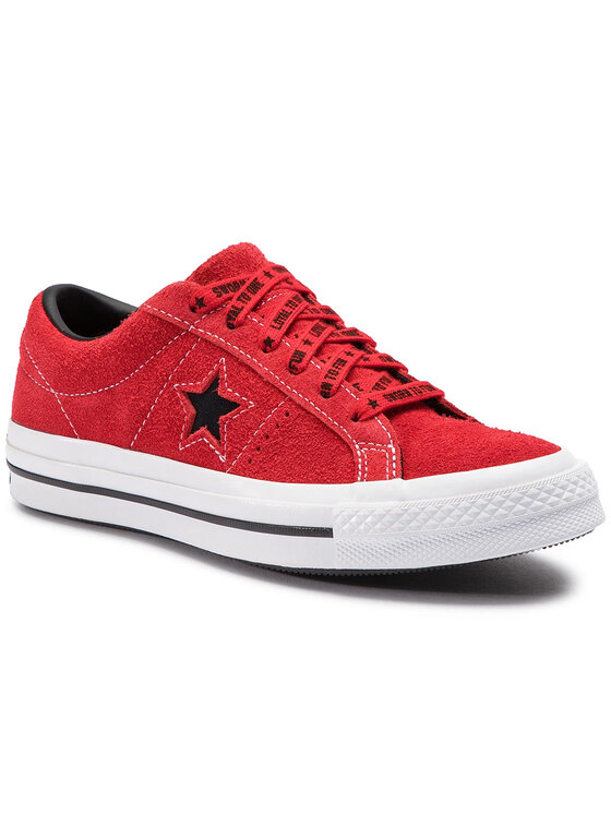 Converse Converse Tenis superge One Star Ox 163246C Rdeča