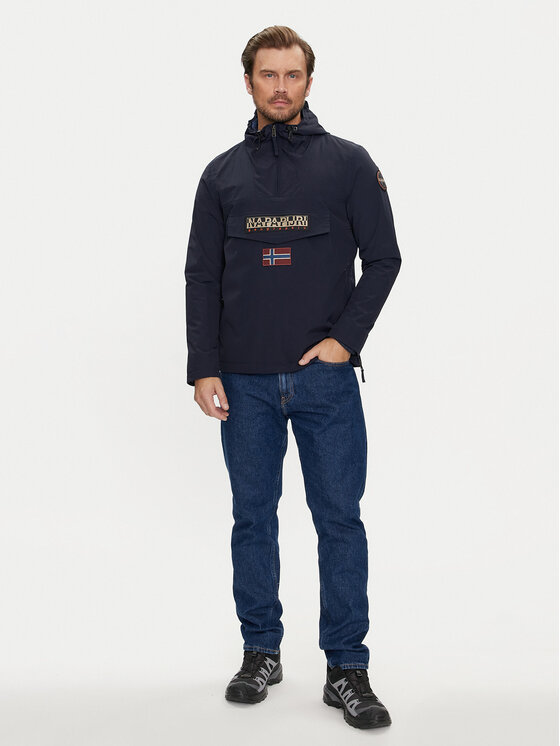 Napapijri Napapijri Куртка Anorak Rainforest M Sum 3 NP0A4G7D Cиній Regular Fit