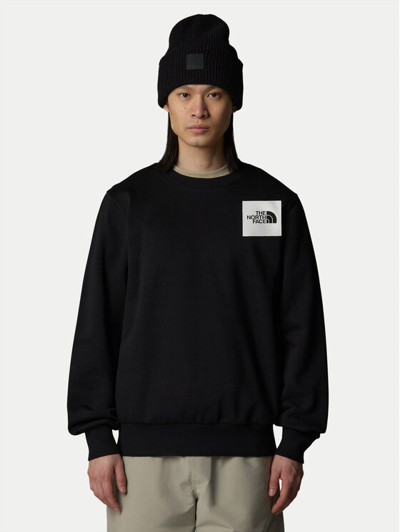 The North Face The North Face Суитшърт Fine NF0A89EV Черен Regular Fit