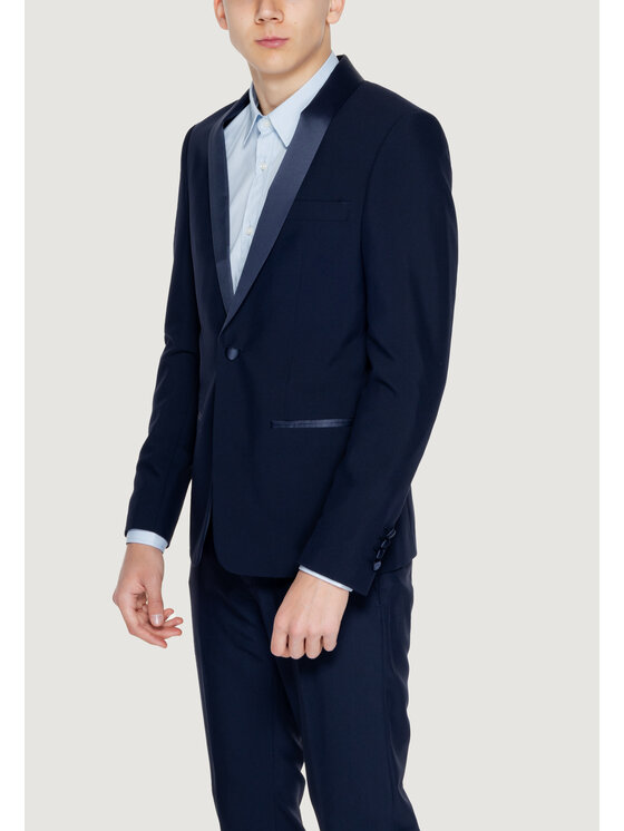 Antony Morato Antony Morato Giacca da abito MMJS00034-FA600255 Blu To Fit