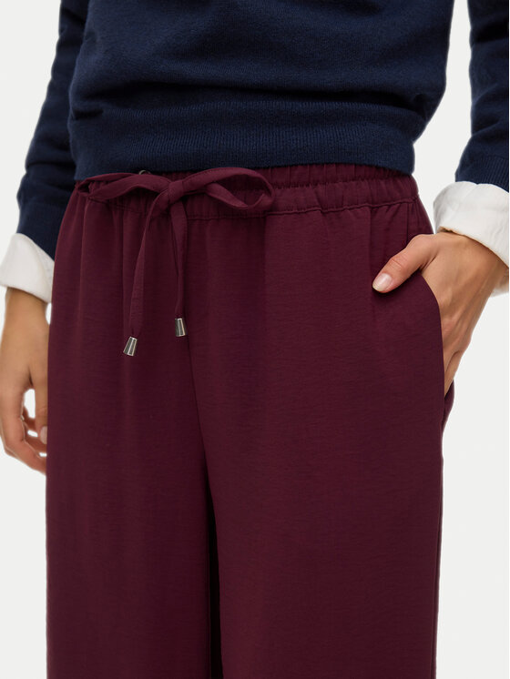 Vero Moda Vero Moda Melegítő alsó Esme 10338748 Bordó Regular Fit