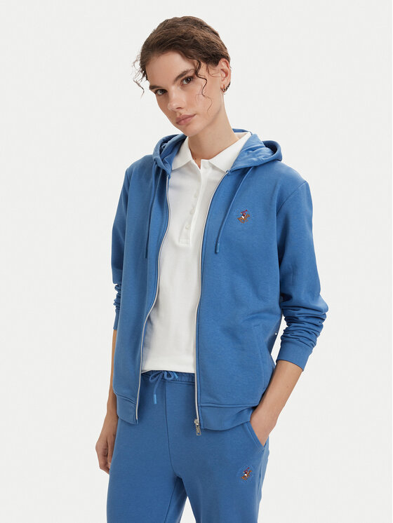 Beverly Hills Polo Club Beverly Hills Polo Club Світшот P-SS26W-F546540 Голубий Regular Fit