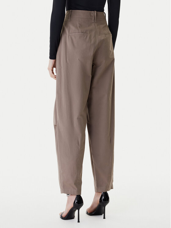 Guess Guess Pantaloni di tessuto W6RB08 WJ692 Marrone Regular Fit